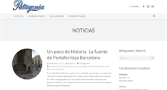 Desktop Screenshot of patagoniabar.com